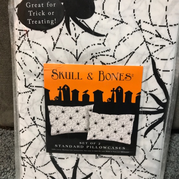 Halloween spider pillow case set 100% Cotton - Picture 2 of 6